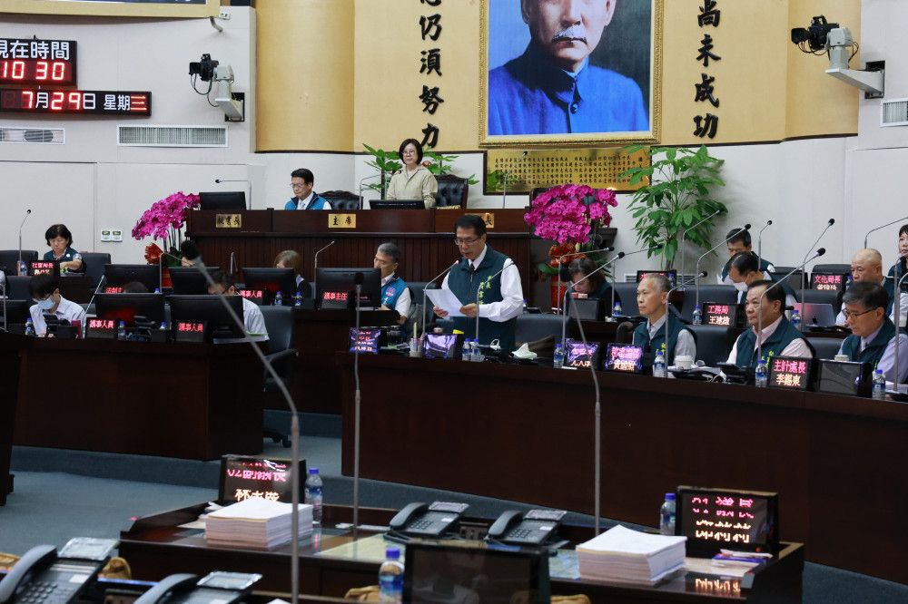 臺南市議會第8次定期會開議　116年度總預算案完成一讀