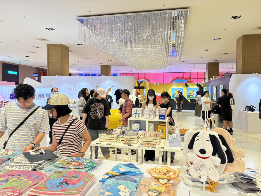 史努比登陸高雄左營新光三越 跨界藝術快閃店即日起萌翻開展