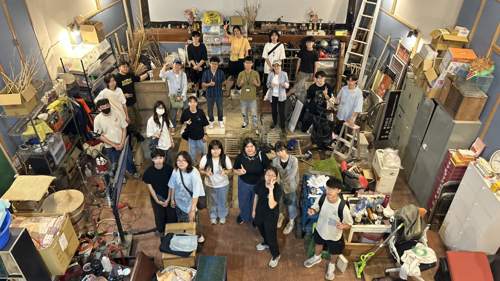 金獎師資齊聚崑大擬音專班 視訊系產學合作國片《天亮前的戀愛》