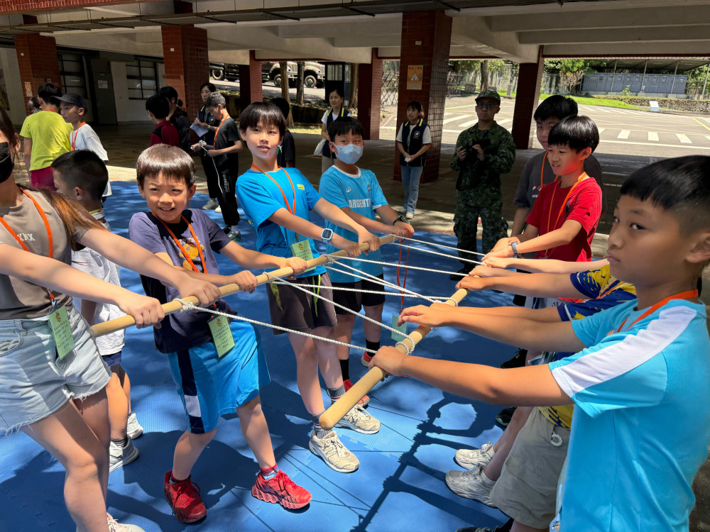 新北舉辦「創新國防FUN心玩」暑期營　以沉浸式體驗培養學生安全韌性觀念