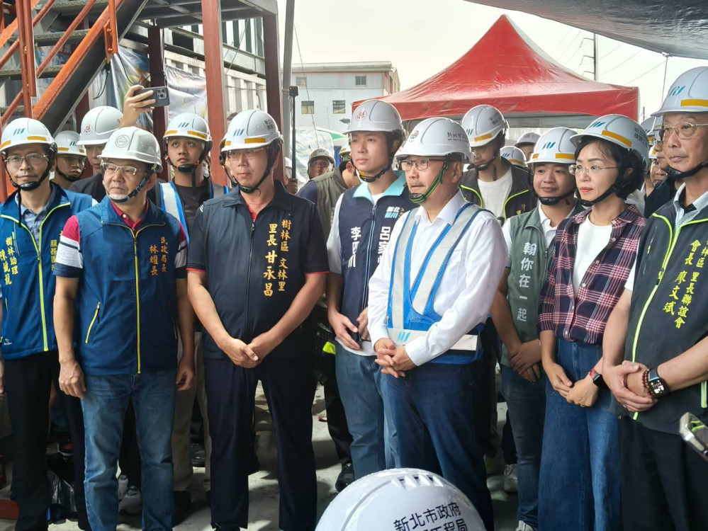 新北舉辦樹林區行動治理：視察天幕籃球場、捷運萬大中和樹林線