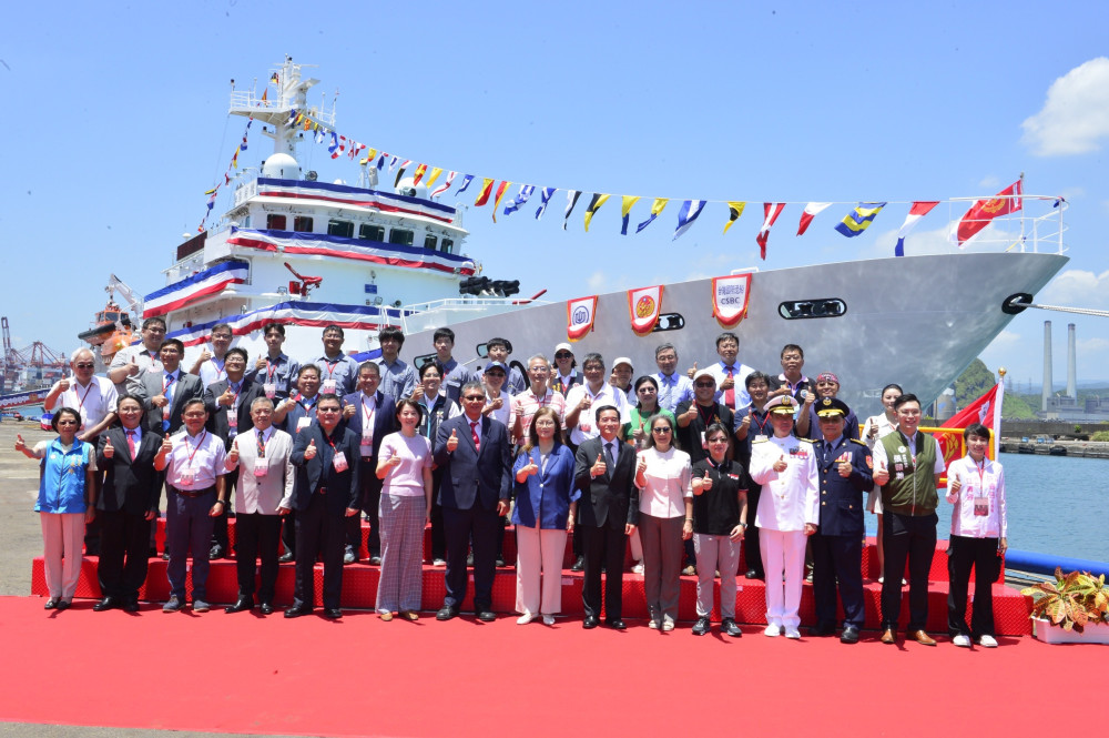 國艦國造新里程碑！台船「澎湖艦」正式交艦、「基隆艦」精彩命名下水