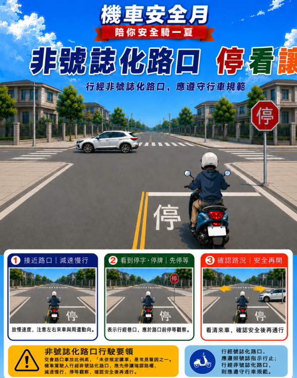 讓交通安全融入日常生活　新北「機車安全月」系列活動開跑