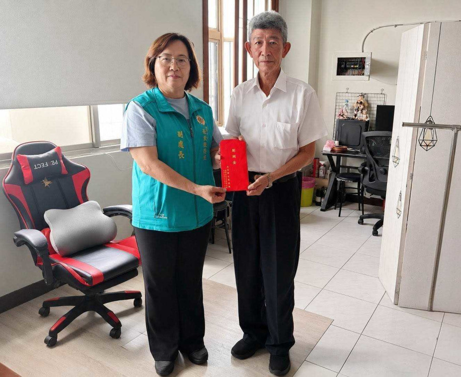 榮民房屋祝融波及 嘉義榮服處即時慰助關懷