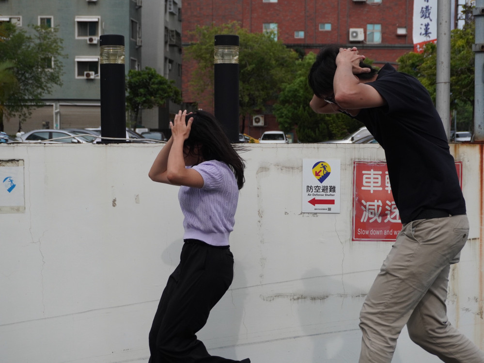安平開台天后宮攜手警四分局　推廣城鎮韌性防空演習提升全民防災意識