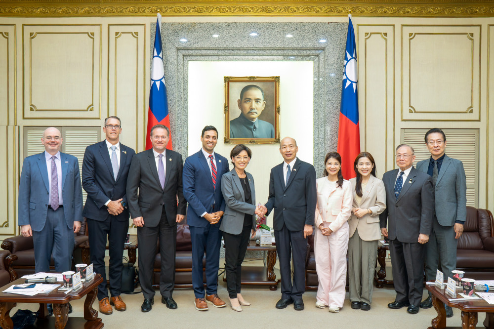 立法院韓國瑜院長接見美國聯邦眾議院外交委員會亞太小組主席金映玉（Young Kim, R-CA）訪問團一行