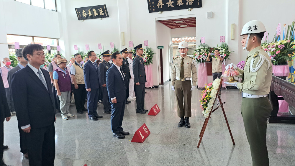輔導會中元節 南部地區祭悼歷年在臺亡故榮民