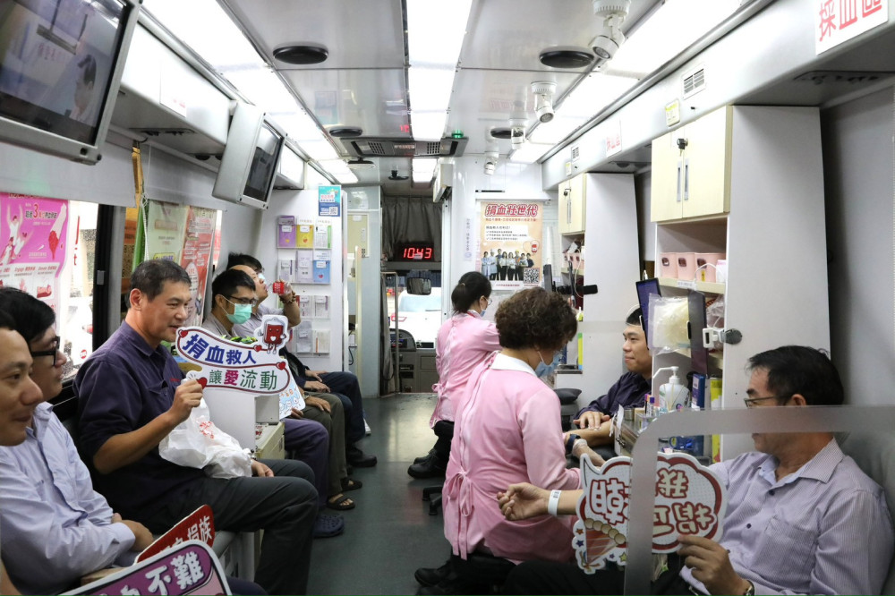 中油大林煉油廠響應公益捐血　共募得87袋熱血募集2萬1750CC