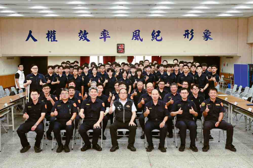 警專實習生圓滿結訓　新竹市警察局勉勵莫忘初衷並以專業與溫度守護城市