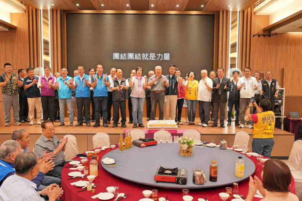 新竹縣藍軍軍系整合　國民黨副主席季麟連高喊全力支持徐欣瑩當選縣長