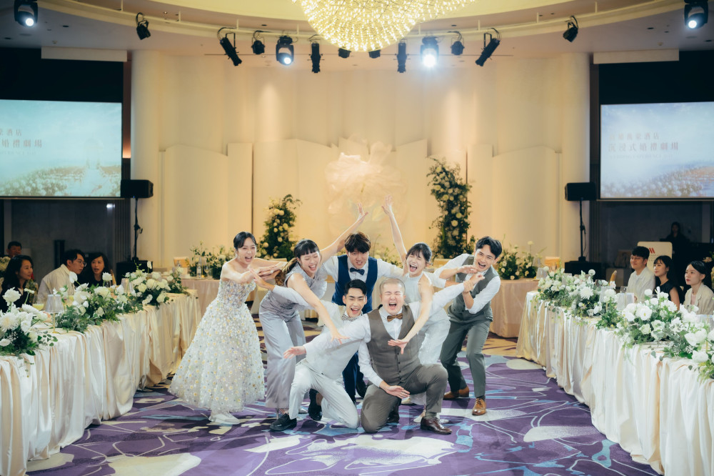  南台灣婚宴再升級！高雄萬豪酒店打造沉浸式婚禮劇場　讓準新人先預演幸福
