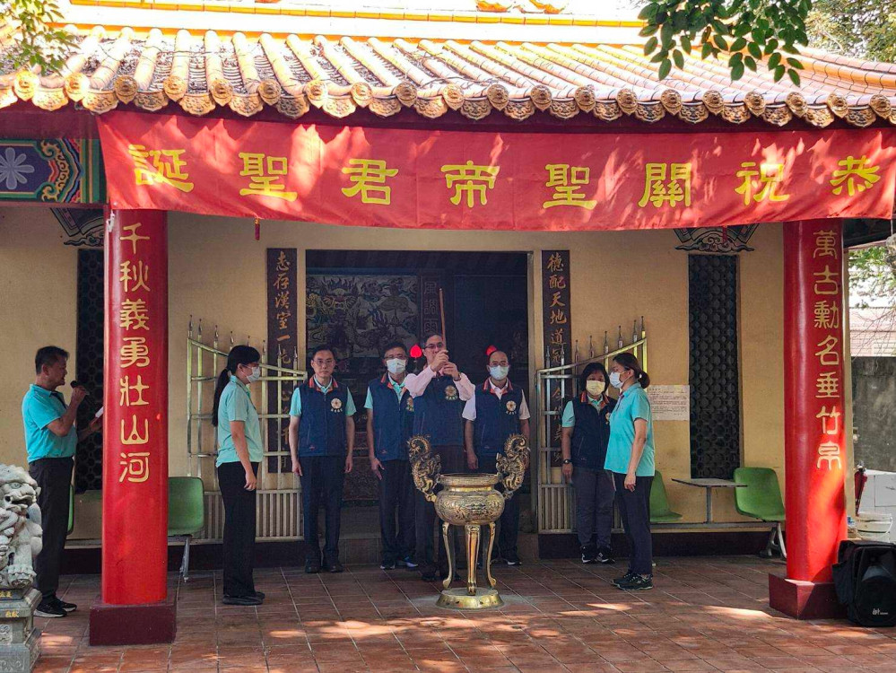 弘揚關聖帝君忠義精神 屏東榮家1866周年聖誕祝壽誠心莊嚴