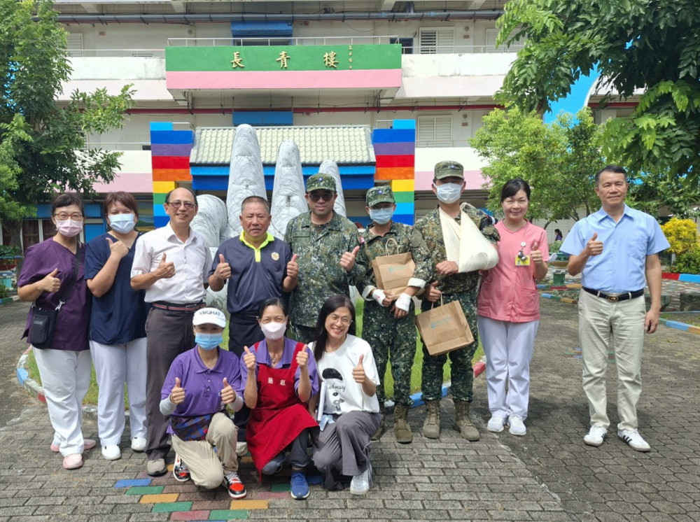 花蓮榮家配合漢光42實兵演練 完成戰傷官兵收容安置