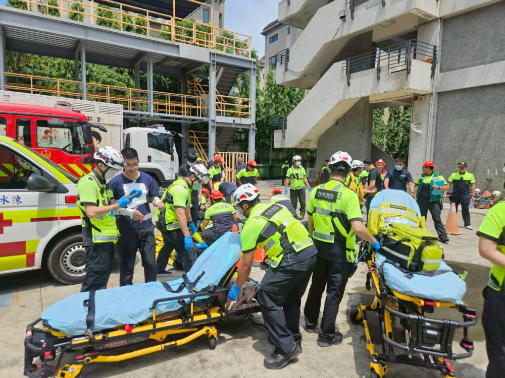 專業守護民眾寶貴生命　竹市消防局辦理EMT複訓持續精進救護量能！