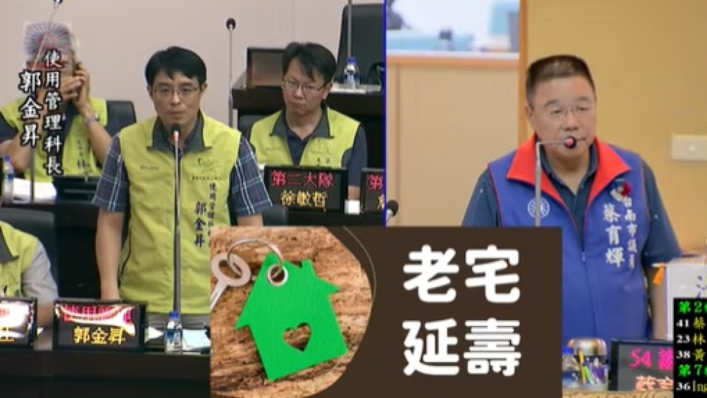 國民黨團質疑老宅延壽政策效益　籲提高補助並簡化申請流程