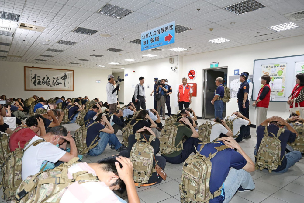 南投2026城鎮韌性演習  實地模擬防空疏散