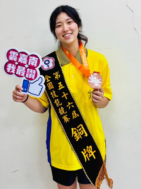 南分署16歲女銲將放棄美妝穿上重裝！全國技能競賽奪牌