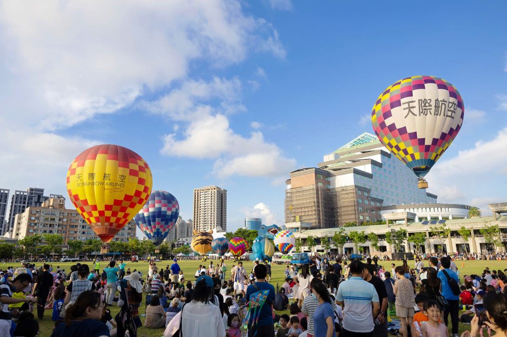 臺南熱氣球派對9月登場　繫留體驗、光雕無人機秀、特色市集一次玩