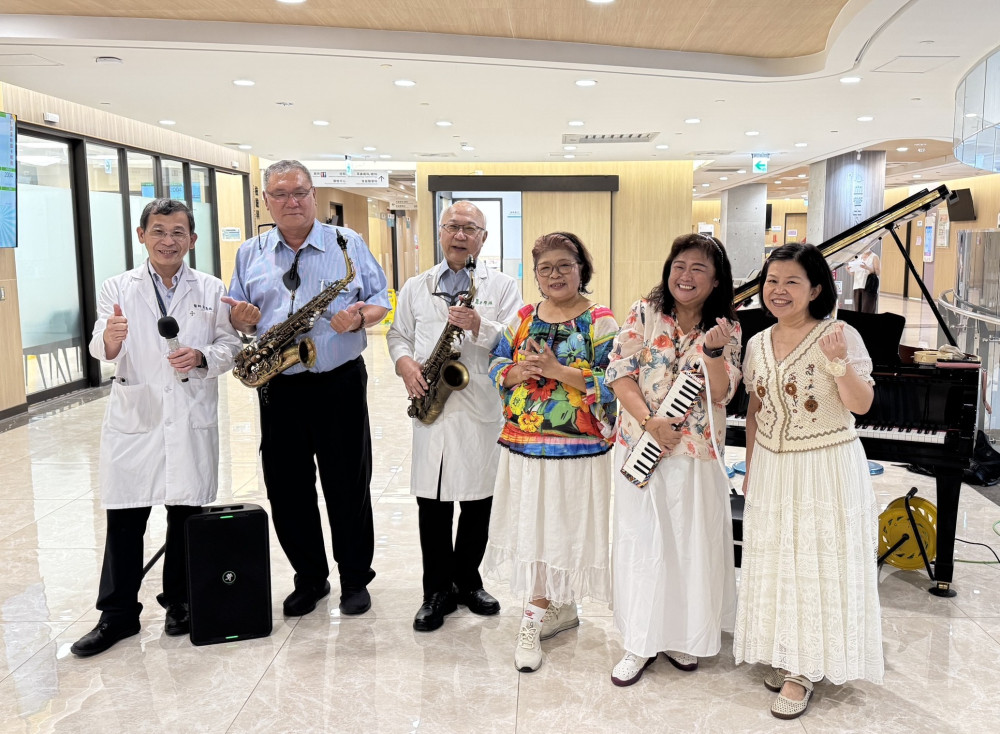 高雄秀傳「樂樂生歌」登場　醫療空間變身溫暖音樂舞台