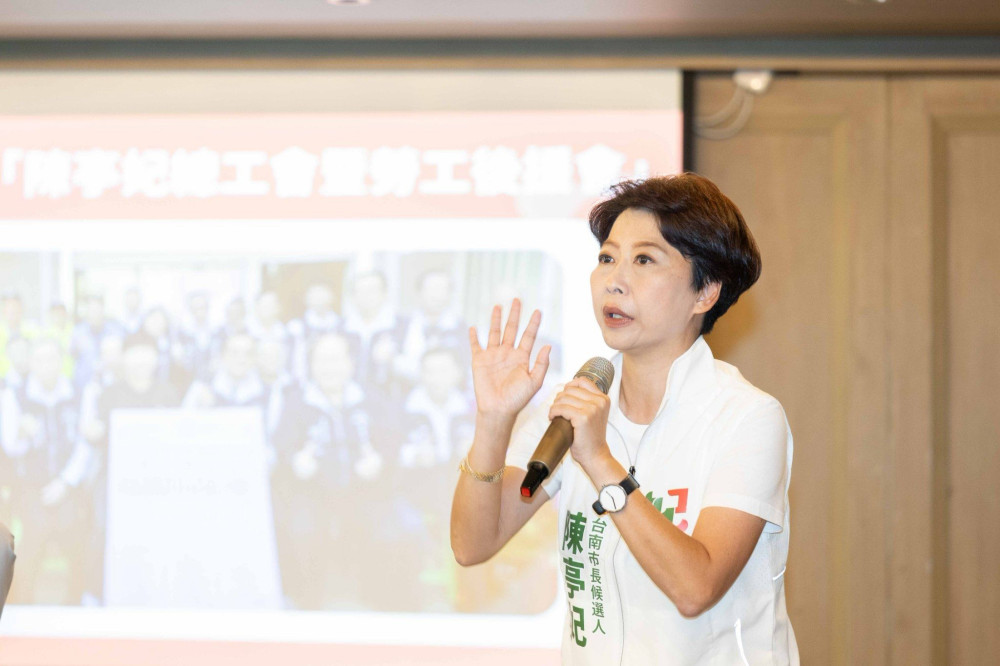 民進黨台南隊整隊出發　陳亭妃喊話：2026要贏、2028更要贏