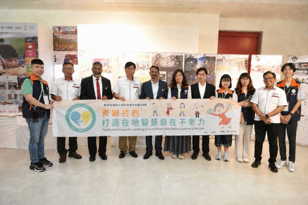 南臺科大USR青銀共創前進大馬UPM 跨國交流展永續力