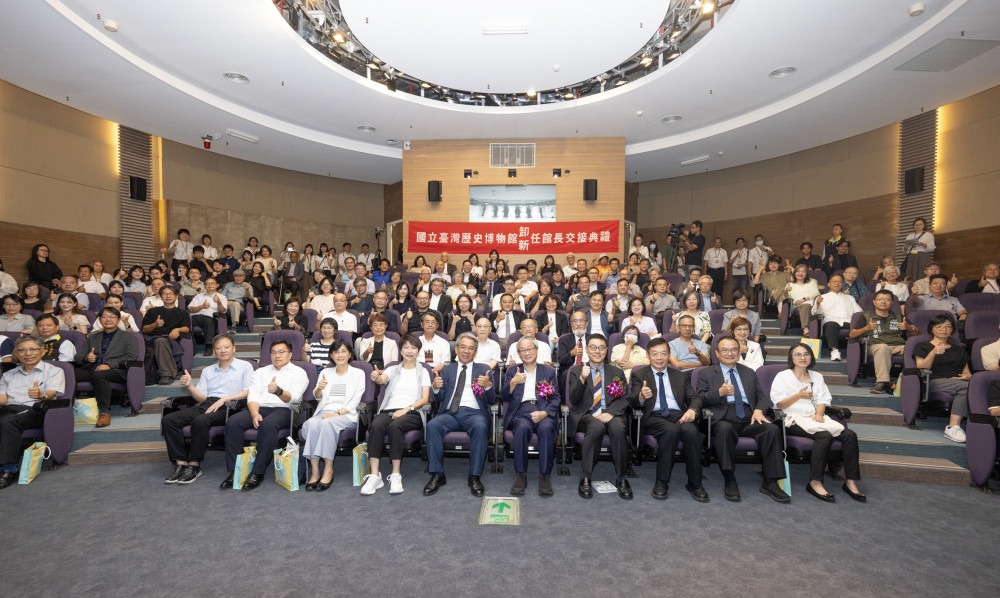 臺史博館長完成交接　謝仕淵接棒迎向二期擴建新里程