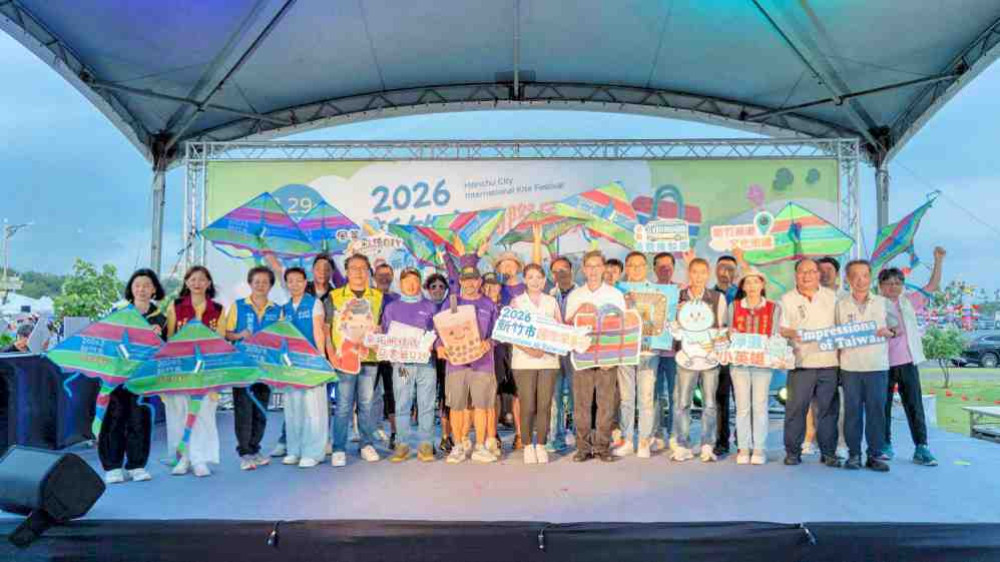 2026竹市風箏節「台灣印象」飛上天空　結合在地文創產業市集吃喝玩樂趣！