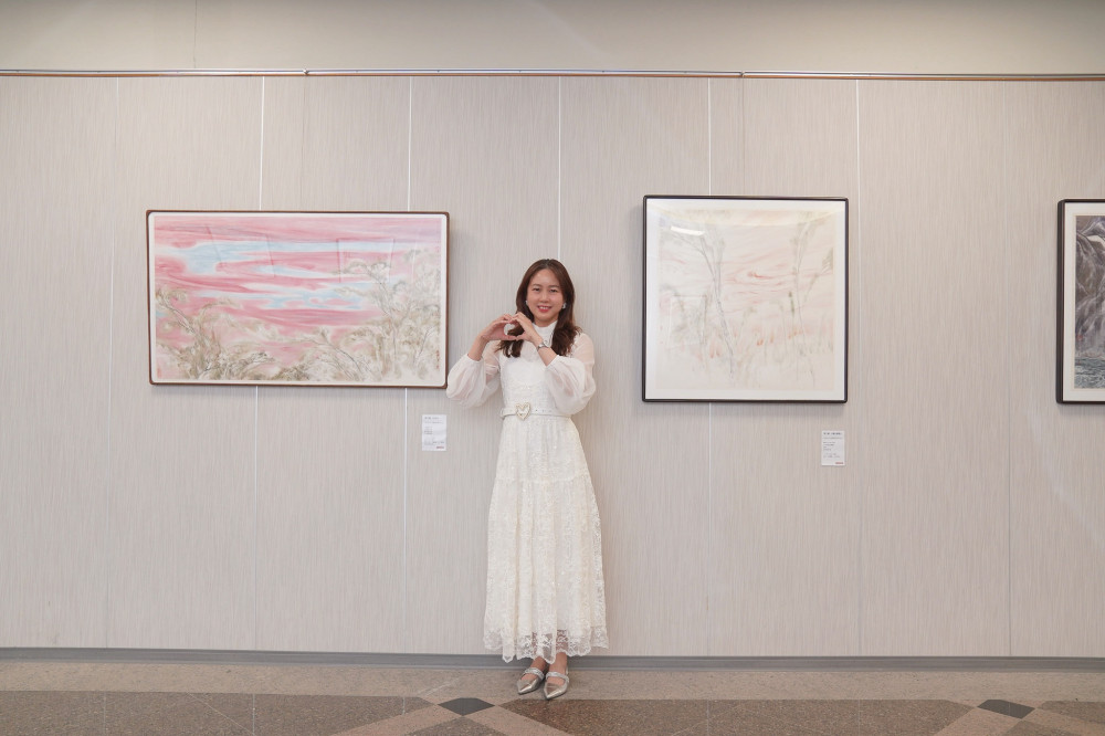 當代水墨藝術家張天健最新創作　中醫大新竹附醫藝廊展出22幅創作