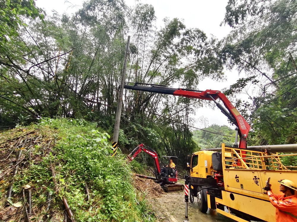 沙德爾颱風逼近　台電台南區處籲遠離電力設備防觸電