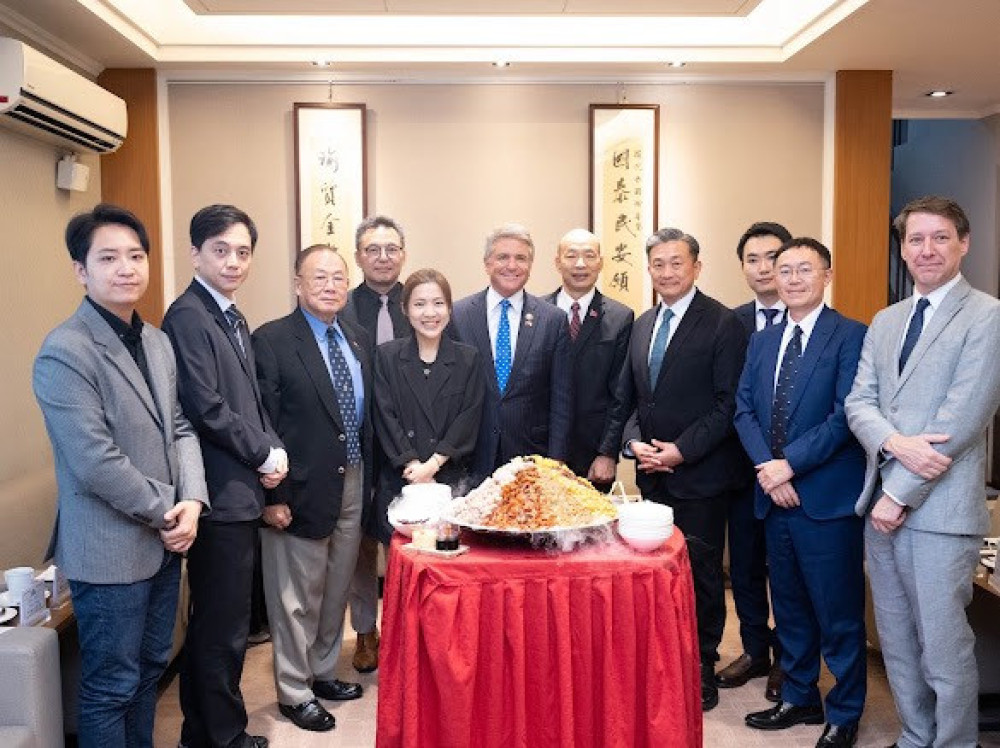 立法院韓國瑜院長接見美國聯邦眾議院外交委員會榮譽主席麥考爾