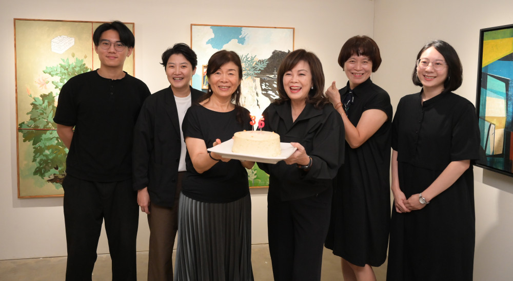 臻品藝術36週年展 以色彩作為觀看世界的方法