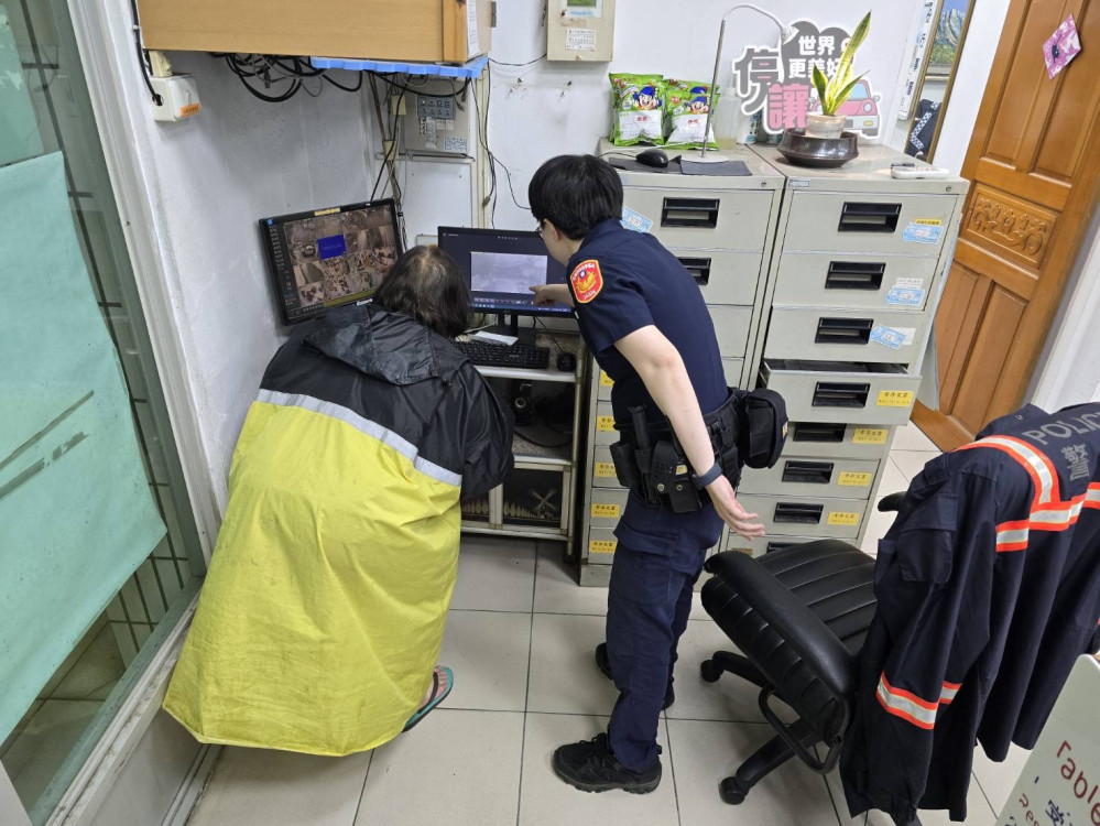 背包不見急喊「教材沒了」！湖內警靠監視器緊追線索成功尋回