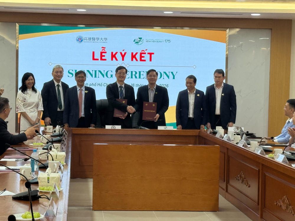 一紙MOU走了6年！小港醫院與越南175軍醫院續簽5年　醫療合作再升級