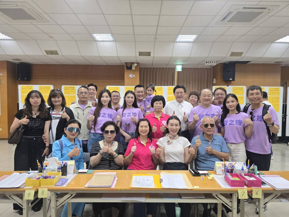 台南市議員曾之婕壓軸登記拚連任　端四年建設成績盼東區鄉親續挺