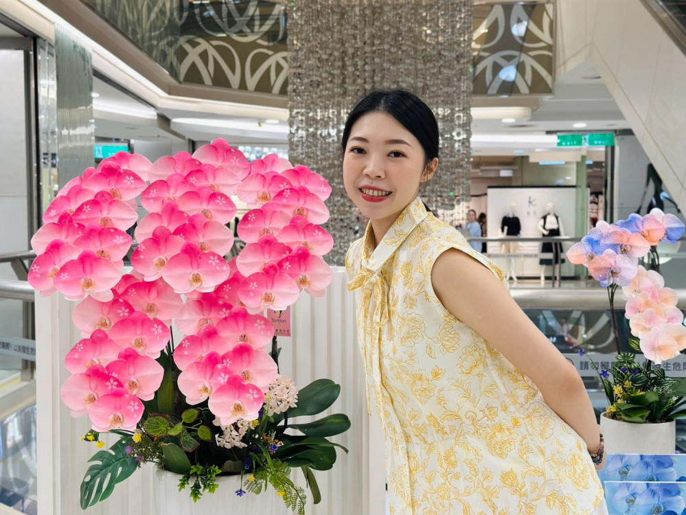 科技、花藝與文化跨界演繹秋季精品花禮　「蘭境」新竹遠百美不勝收亮相