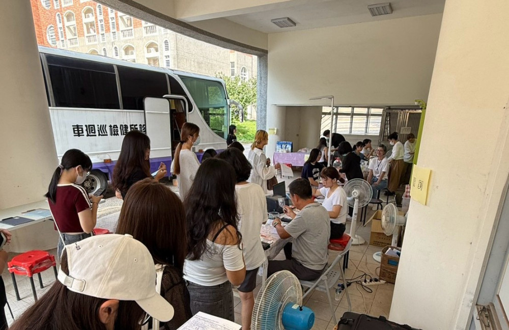 金大新生健檢守護學子健康 打造安心活力校園