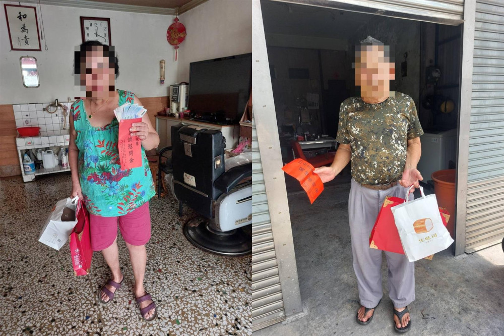 投檢聯手南投犯保 關懷被害家庭溫馨過中秋
