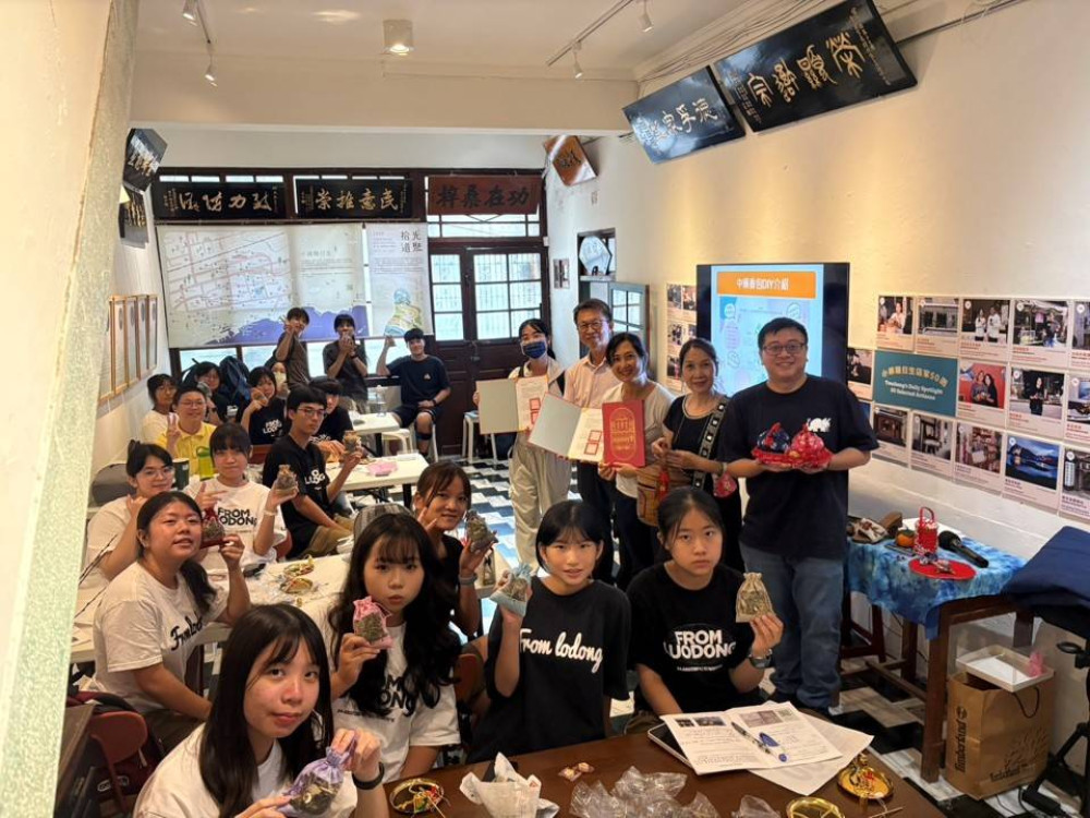 青年見學走讀頭城　竹美館串聯羅東高中與百大文化基地