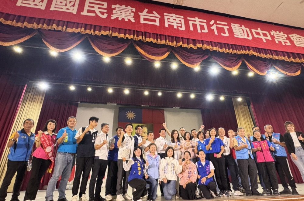 國民黨行動中常會移師台南　鄭麗文力挺謝龍介批新潮流用人