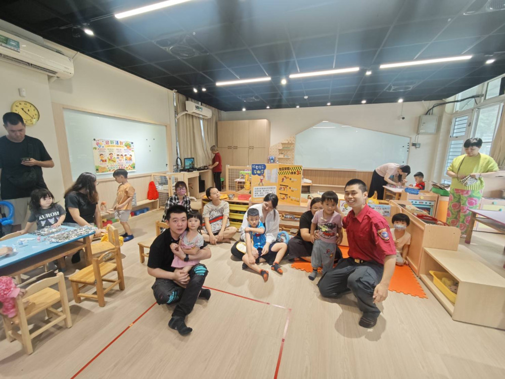 防災重於救災  大樹消防分隊走進校園賣場強化民眾防災意識