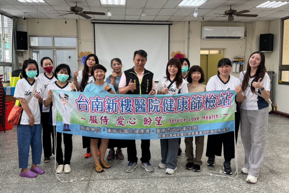 新樓醫為莊敬里居民健康把關！醫療服務深入社區