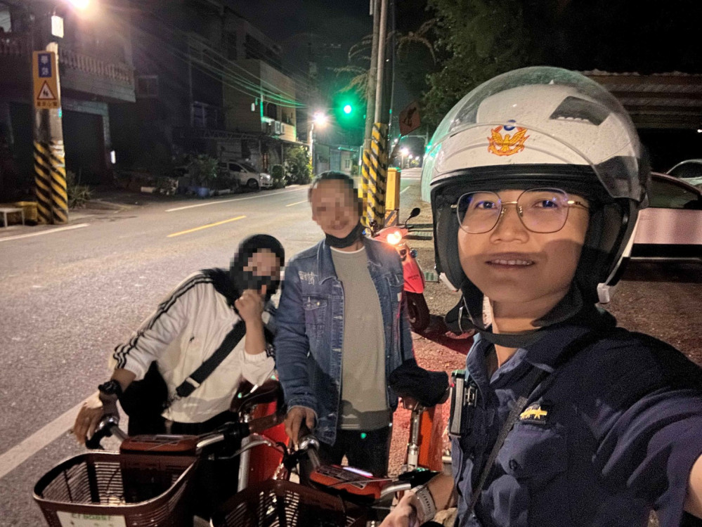 印尼移工卡關Ubike租借站　湖內警暖心伸援手