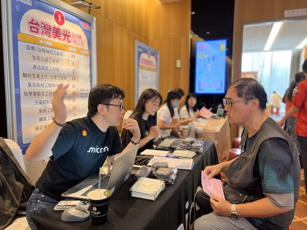 轉職、兼職看過來！桃竹苗分署10/14苗栗徵才逾千職缺　結合45⁺就業資源引路