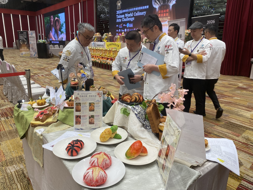 34組國際廚藝競賽展開　臺南美食之都串聯產學交流