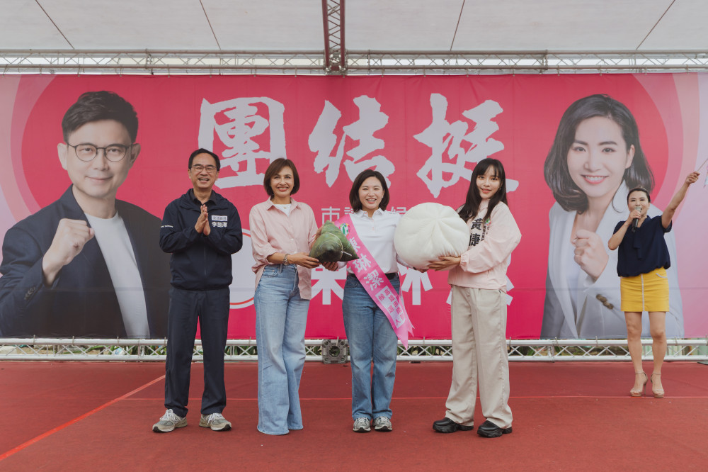 陳琳潔競總成立湧入逾2千人！賴瑞隆站台、陳其邁影片力挺　喊出議會過半