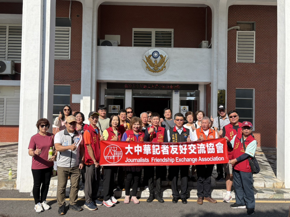 林富貴率團拜會花蓮縣警局　深化媒體與警政交流情誼