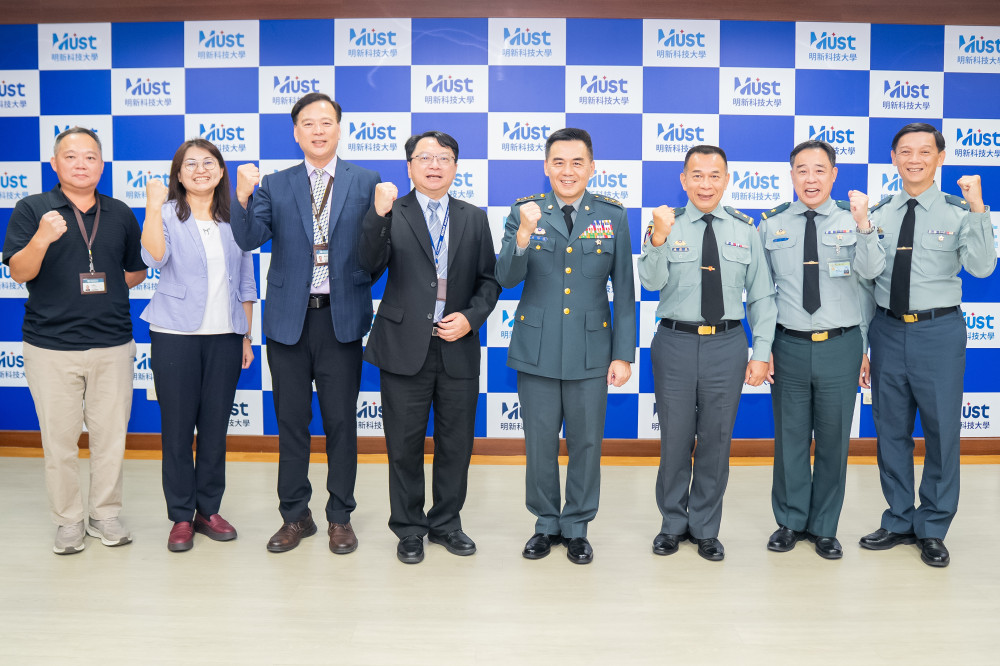 讓專業技能成為守護家園的力量　陸軍司令呂坤修親赴明新科大分享多元職涯