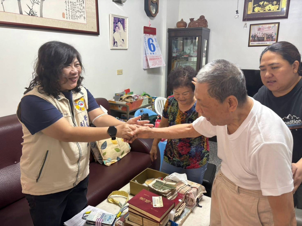 推廣數位照護 臺南榮服處偏鄉關懷榮民眷