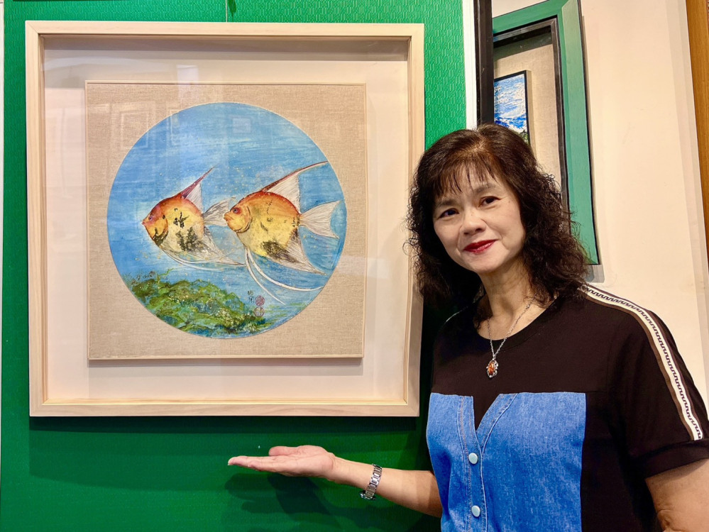 臺南市政府民治中心化身藝術展場　「璀璨重生創藝展」41件作品展現生命與藝術之美