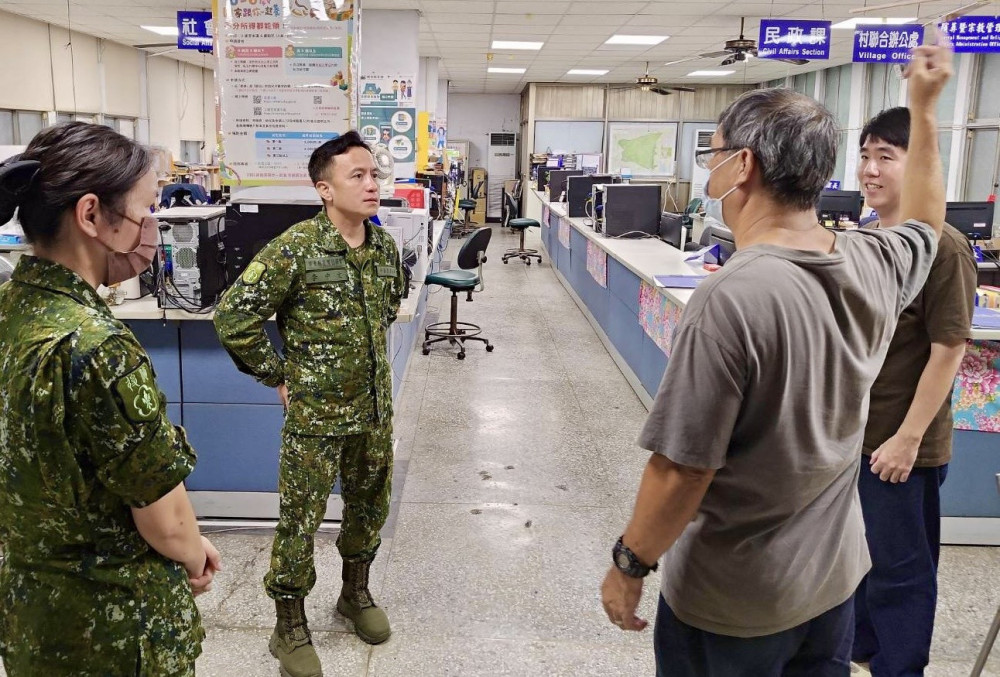投入薔琵防救災   屏東後備指揮官第一線掌握地方需求